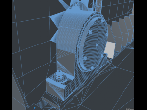 heavy machine for the mining industry 3D 모델
