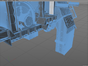 heavy machine for the mining industry 3D 모델