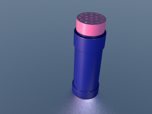 salt bottle Modello 3D
