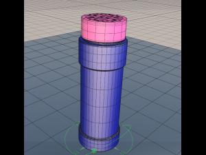 salt bottle Modello 3D