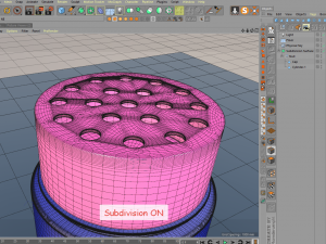 salt bottle Modello 3D