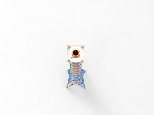 huge oil plant pipe 3D 모델