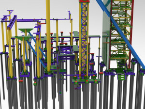 separation platform 3D 模型