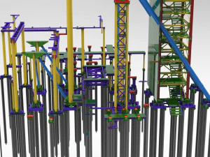 separation platform 3D Model