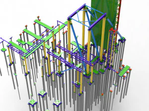 separation platform 3D Model