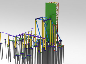 separation platform 3D 模型