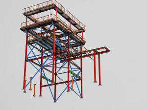 cooling tower 3D Модель