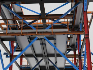 torre de resfriamento Modelo 3D