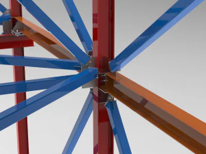 torre de resfriamento Modelo 3D
