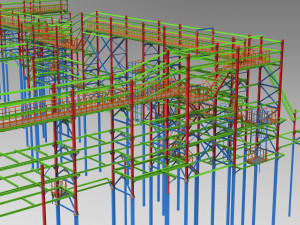 cable trestle 3D Модель