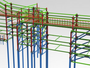 cable trestle 3D Модель