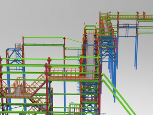 cable trestle 3D Модель