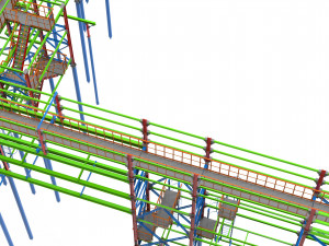 cable trestle 3D Модель