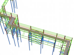 cable trestle 3D Модель