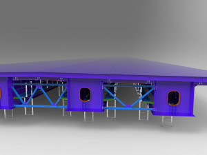 steel brige 3D Model