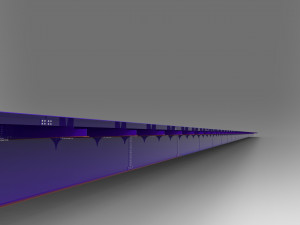 steel brige 3D-Modell