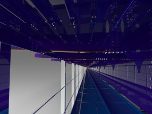 steel brige 3D-Modell
