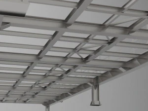 steel platform 3D Model