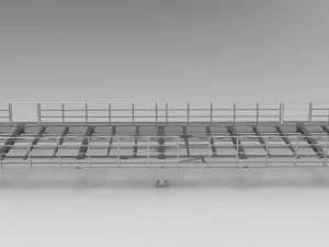 steel platform 3D Model