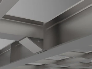 steel platform 3D Model