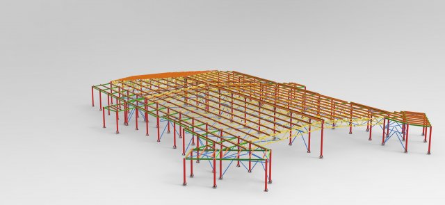 railway station 3D मॉडल .c4d .max .obj .3ds .fbx .stl .blend 