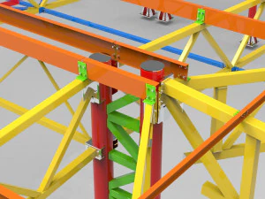 railway station 3D Model