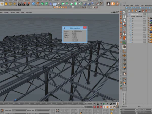 railway station 3D Model