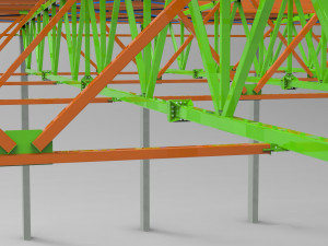 sports complex 3D Модель