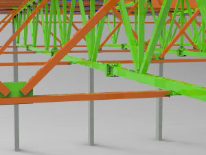 sports complex 3D Model