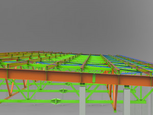 sports complex 3D Модель