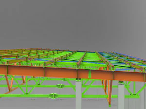 sports complex 3D Model