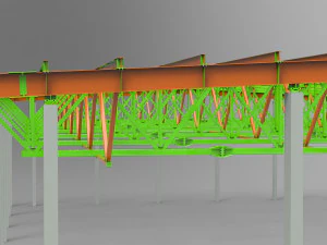 sports complex 3D Model