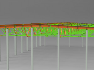 sports complex 3D Модель