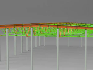 sports complex 3D Model
