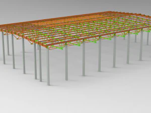 sports complex 3D Model