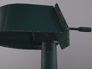 automatic military turret 3D Model