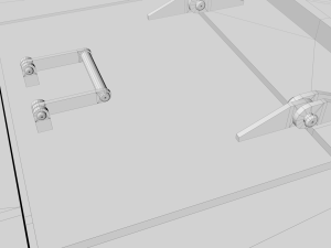 automatic military turret 3D-Modell