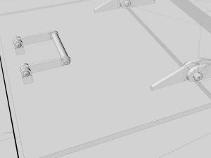 automatic military turret 3D Model