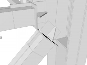 metal structures of the electroplating shop building 3Dモデル