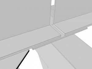 metal structures of the electroplating shop building 3Dモデル