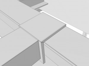 metal structures of the electroplating shop building 3Dモデル