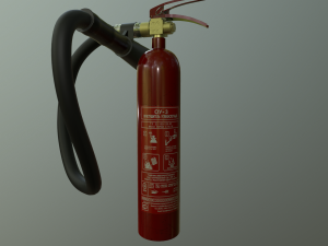 Fire extinguisher 3D Model