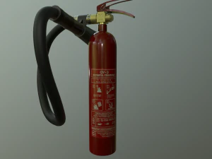 Estintore Modello 3D