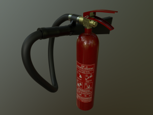 Fire extinguisher Modelo 3D