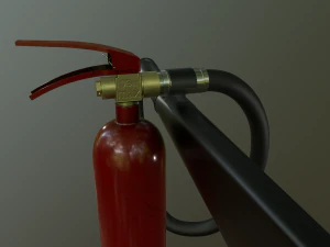 आग बुझाने का यंत्र 3D मॉडल