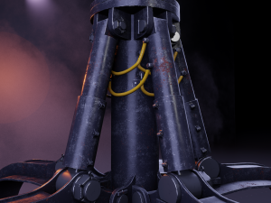 Hydraulic Grip 3D 模型