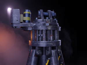 Hydraulic Grip 3D 模型