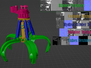 Hydraulic Grip 3D 模型