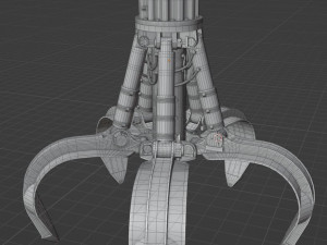 Hydraulic Grip 3D 模型