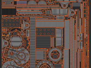Hydraulic Grip 3D 模型